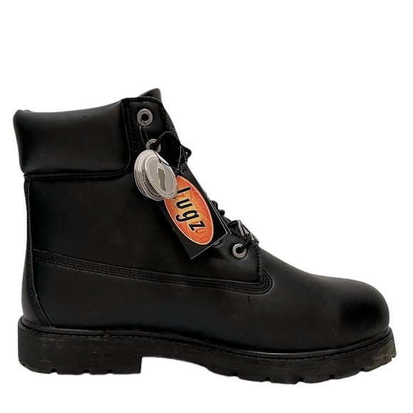 Lutz Men’s Drifter 6 Steel Toe Fashion Boot Black Size 11.5 Wide NWT - Picture 1 of 10